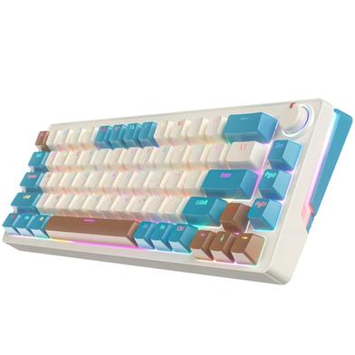 Zifriend Hot Swappable Anti Ghosting 2.4 G Wireless RGB Mechanical Keyboard Green Brown TNT Custom Linear Switch image