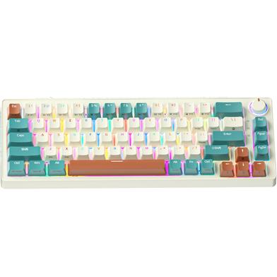 Zifriend Hot Swappable RGB Mechanical Keyboard Green Brown image