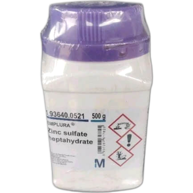 Zinc Sulfate 500gm Merck Indian image