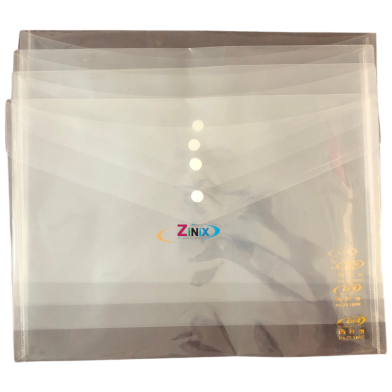 Zinix Clear File A4 Size 4 Pcs image
