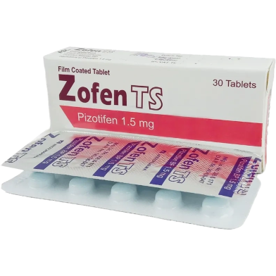 Zofen TS 1.5 mg Tablet 10's Strip image
