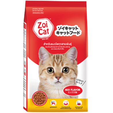 Zoi Cat Adult Dry Cat Food Mix Flavour 1kg image