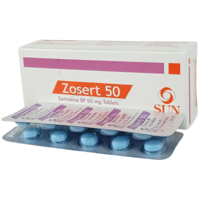 Zosert 50mg Tablet 10's Strip image
