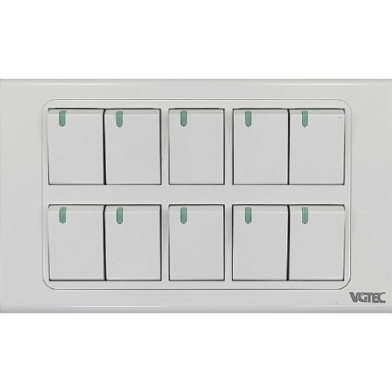 10 Gang 1 Way Switch (Exclusive Series) image