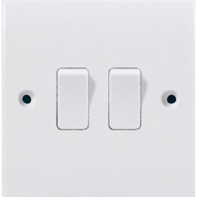 VGTEC 2 Gang 1 way switch (Classic-V series) image