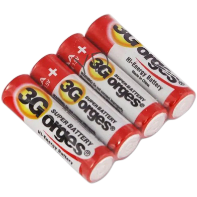  3G Orges 1.5V Super Battary - 4 Pcs image