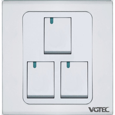  3 Gang 1 way switch (Exclusive series) image