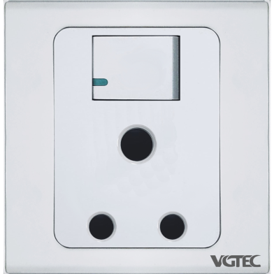  3 Pin round socket with switch (Exclusive series) image