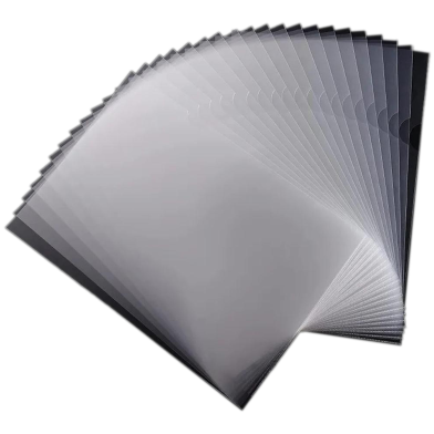  A4 Size Clear Plastic File Folder 30 Pcs image