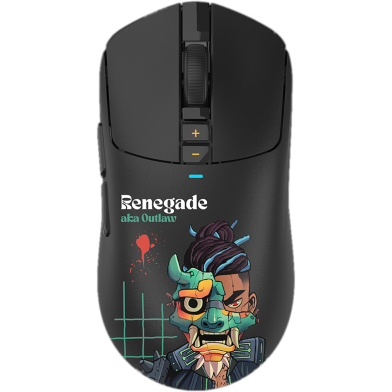  A4tech R72 Ultra Duo Alpha 20k Sensor 20000 Cpi Wavelink Full Speed Dual Mode Wireless Plus Usb Type C Light Weight 70g Gaming Mouse Including Dock Renegade Midnight image