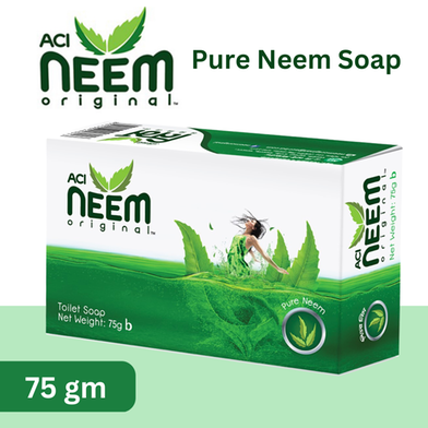 ACI Neem Original Pure Neem Soap 75 gm image