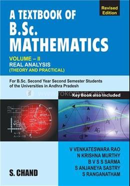  A Textbook of B.Sc. Mathematics Volume-II - Real Analysis