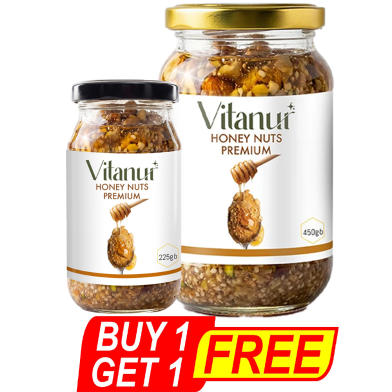  BUY Vitanur Honey Nut Premium 450 gm GET Honey Nut 225 gm FREE image