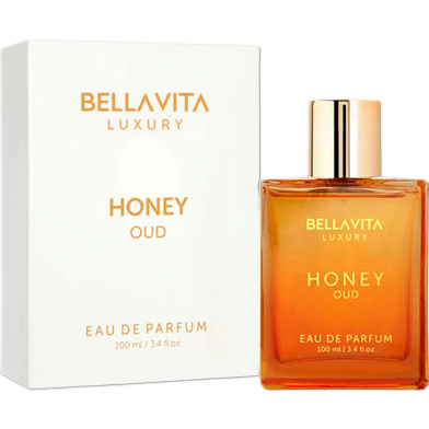  BellaVita Honey Oud Eau De Parfum Unisex Perfume 100ml INDIAN image