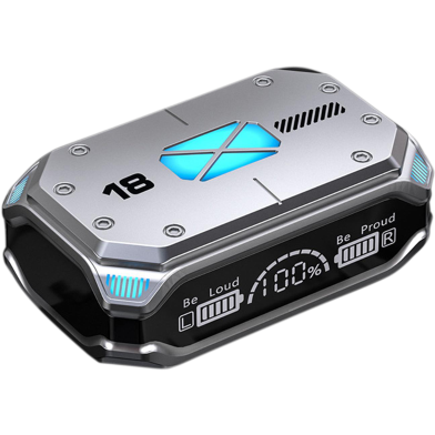  Bluetooth M41 V5.3 TWS Headphone Stereo Low Latency Video Game Earphone E-sports Earbuds Digital Display Touch HD Call Noise Reduction Headset image