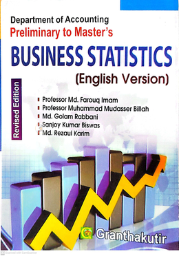 Business Statistics Master's Pre- Accounting Department - English Version image