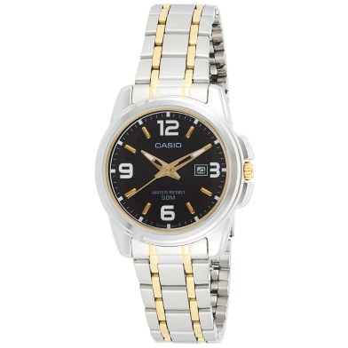  Casio Enticer Date Ladies Chain Watch image