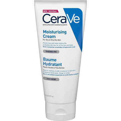  CeraVe Moisturizing Cream Dry To Very Dry Skin 177ml --3337875598996 image