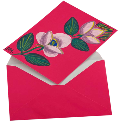  Chintar Khaorak Greeting Card (Single) Rikshaw Painted image