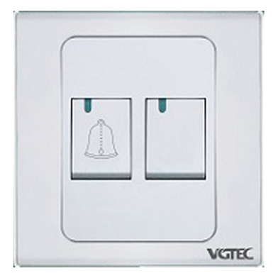  Door bell with 1 gang switch (Exclusive series) image