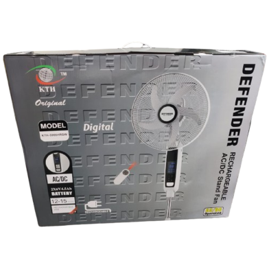  Dual Battery 16 Inch Defender Stand Fan KTH 5966HRSW image