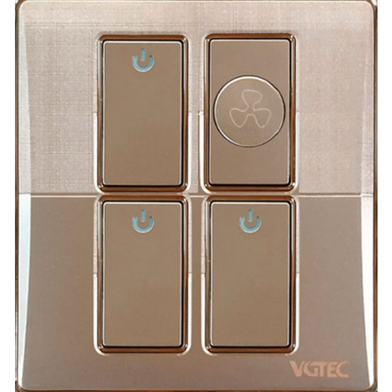  Fan Dimmer and 3 gang switch image