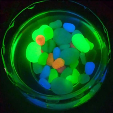 Garden Decor Luminous Stones – Glow-in-the-Dark Decorative Pebbles for Outdoor and Aquarium Decoration image