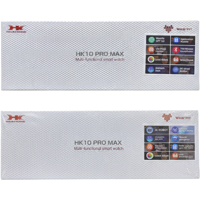  HK10 Pro Max Plus Gen7 Series 10 AMOLED 4GB Storage G-sensor HK9 Pro Max Plus HK10 Pro Plus Upgraded Smartwatch image