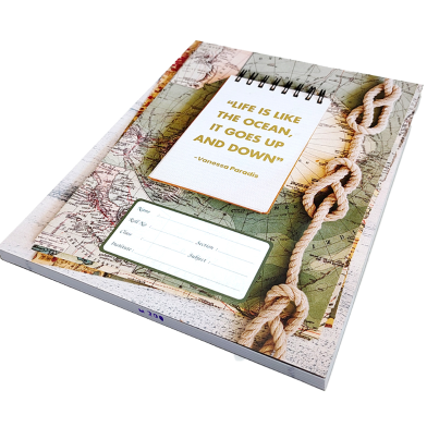  Hearts Floral Smart Binding Khata 200 Page image