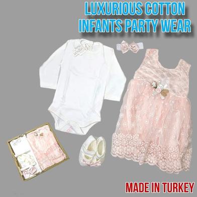  Infant Baby Girls Dress Set Box Party Dress Girl ( Turkey ) image