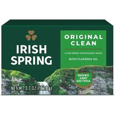  Irish Spring Original Deodorant Soap 104.8 gm USA image