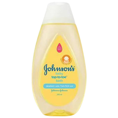  Johnsons Top To Toe Baby Bath Hair and Body Wash 200ml image
