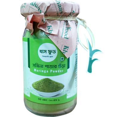  Khaas Food Moringa Powder (Sojina Pata Gura) - 80 gm image