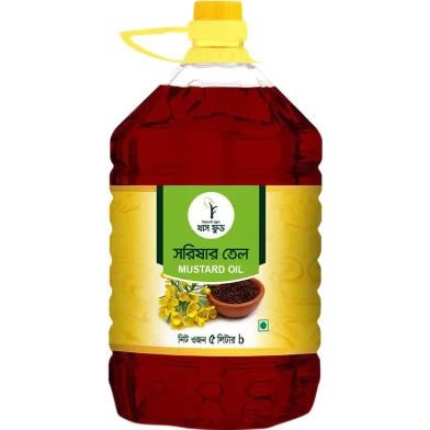  Khaas Food Mustard Oil (Sorisha Tel) - 5 liter image