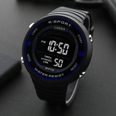  LASIKA W-F110 Water Resistance/ Waterproof Silicon Digital Watch for Men image