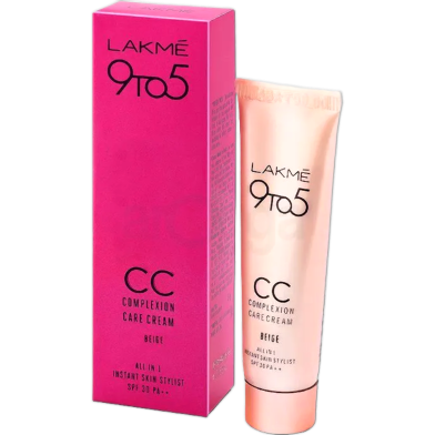  Lakme 9to5 CC Complexion Care Cream 01 Beige image
