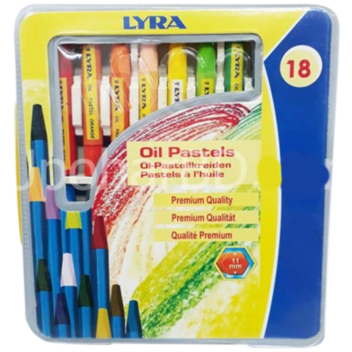  Lyra Oil pastels 18 colour set image
