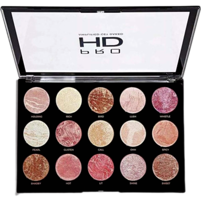  Makeup Revolution Hd Pro Amplified Highlighter Palette Get Baked image