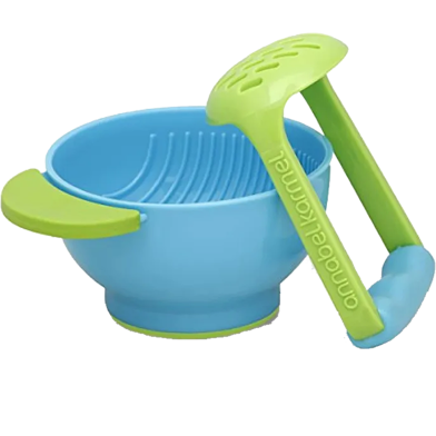  Mash And Serve Bowl Baby Food Masher Grinding 1 Pcs image