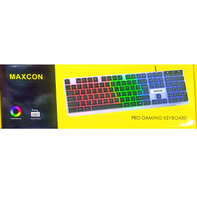  Maxcon Pro Gaming Keyboard With LEDs Keys image