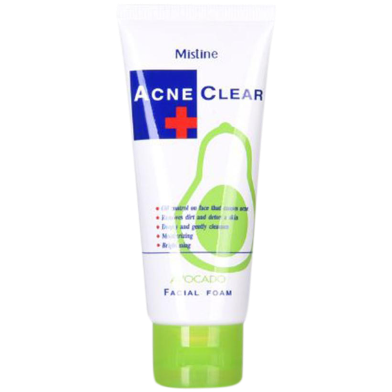  Mistine Acne Clear Avocado Facial Foam Tube 85 GM image