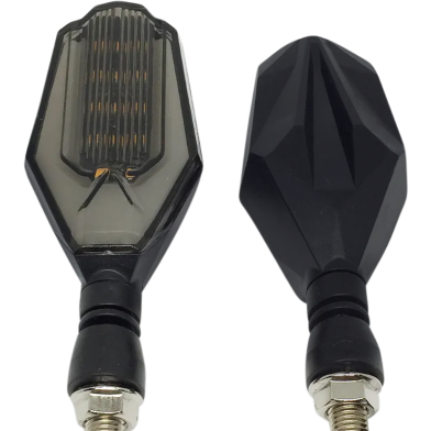  Motorcycle Universal IP67 Waterproof Turn Signal Indicator Drl Led Light Multicolor 1 Set image