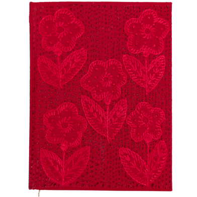  Nakshi Notebook Pach Ful Red Regular image