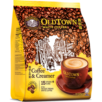  OldTown White Coffee and Creamer 375 gm image
