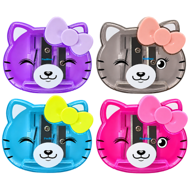  Pencil Sharpening for Kids Stylish (Pack of 1 Assorted Color) image