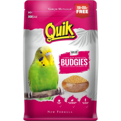  Quik High Quality Budgies Bird Food Made In Turkey 1Kg image