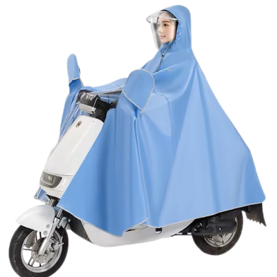  Raincoat Anti-rainstorm Full-body Electric Motorcycle image