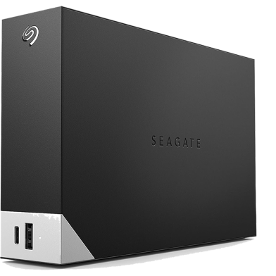  Seagate One Touch Hub 10TB USB C USB 3.2 External Desktop HDD With Password Protection image