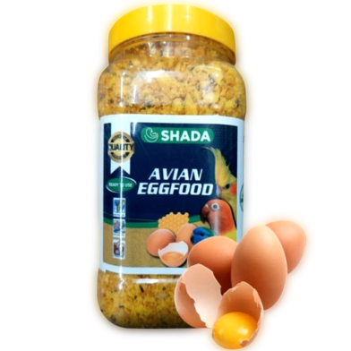  Shada Aviyan Bird Egg Food For All Age Birds 100gm image
