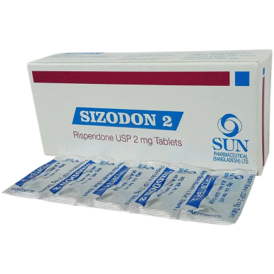  Sizodon 2 mg Tablet-10's Strip image